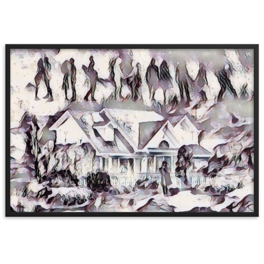 I WAS WAITING FOR YOU IN THE DREAM YOU HAD SEEN Special Edition Framed Poster-0