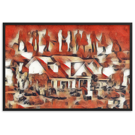 I WAS WAITING FOR YOU IN THE DREAM YOU HAD SEEN Special Edition Framed Poster-0