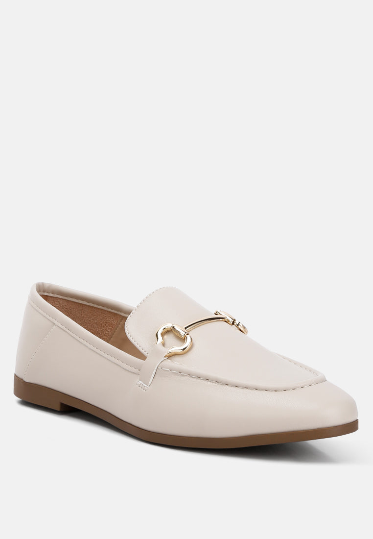 Finola Horsebit Embellished Loafers-1