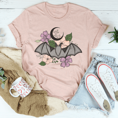 Floral Bat T-Shirt-3