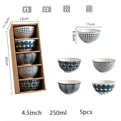 Creative Hefeng Ceramic Tableware Gift Box