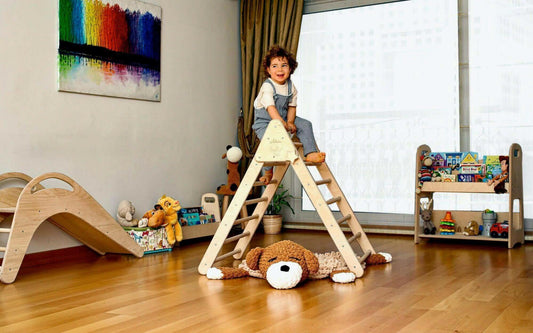 Foldable Climbing Triangle | Best Montessori Climbing Set-0