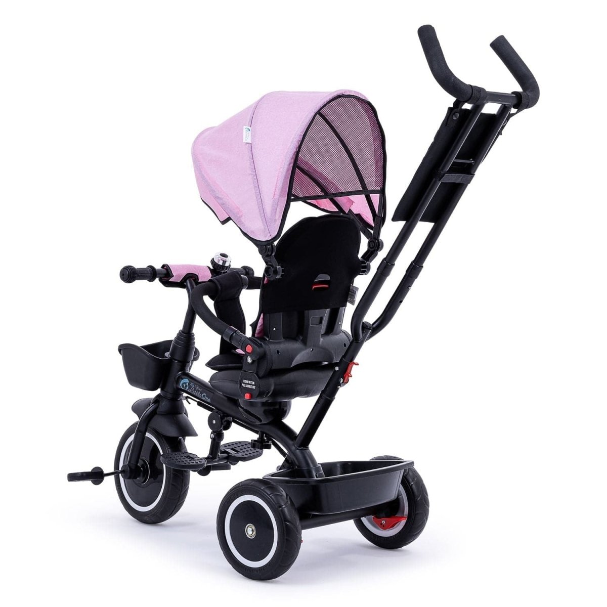 Foryourlittleone 6 in 1 Trike V3 - Pink (9 months - 5 years)-4
