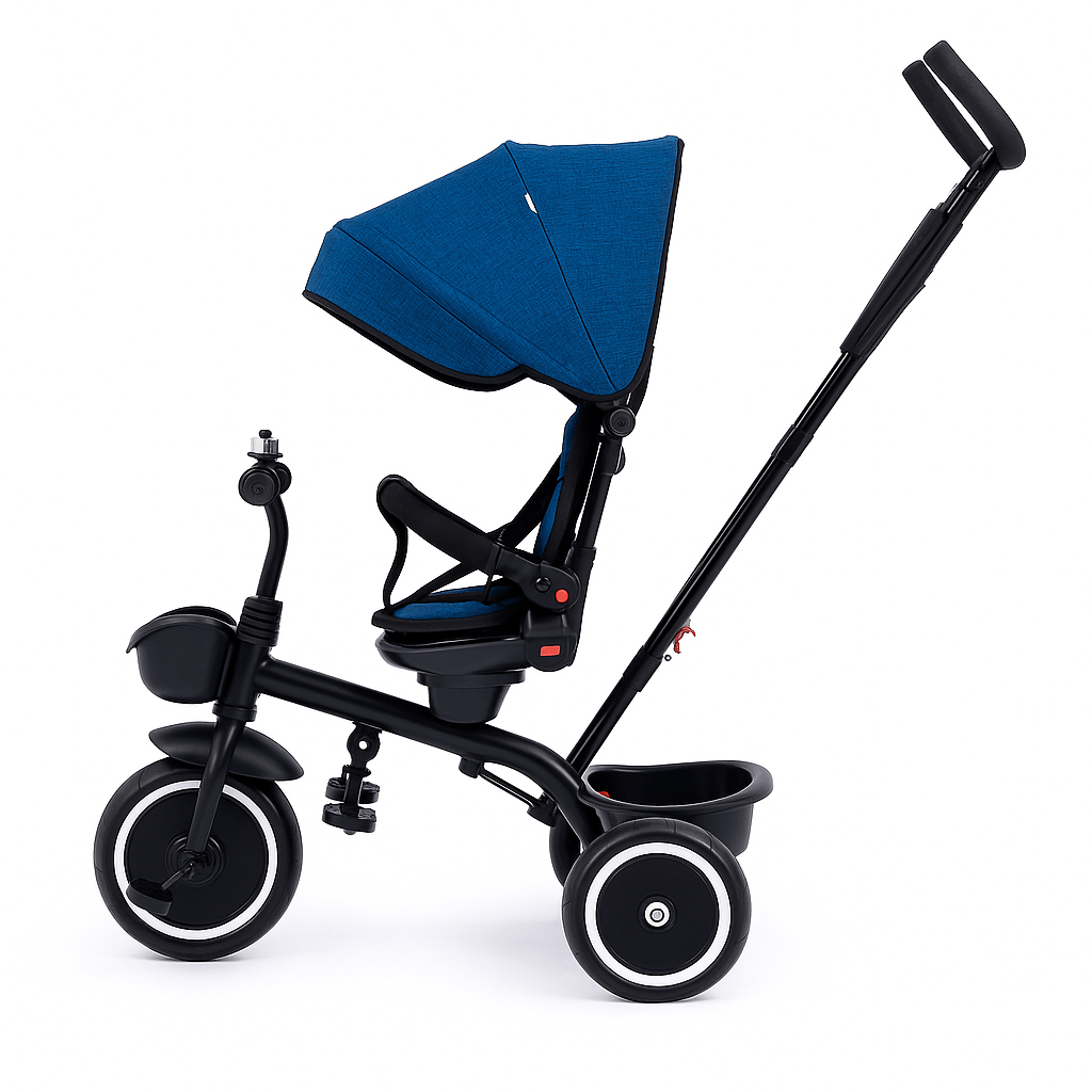Foryourlittleone 6 in 1 Trike V3 - Blue (9 months - 5 years)-2