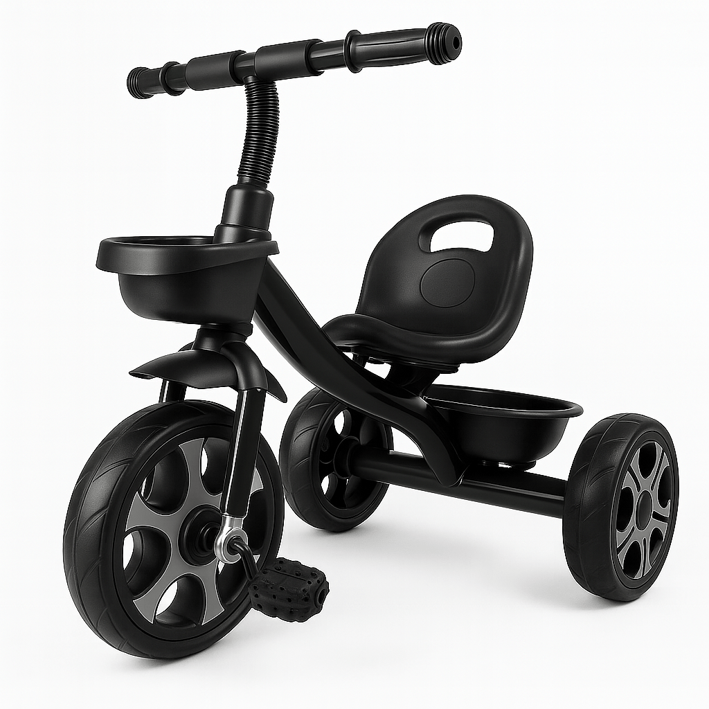 Foryourlittleone Venture Trike - Black (18 months - 6 years)-0