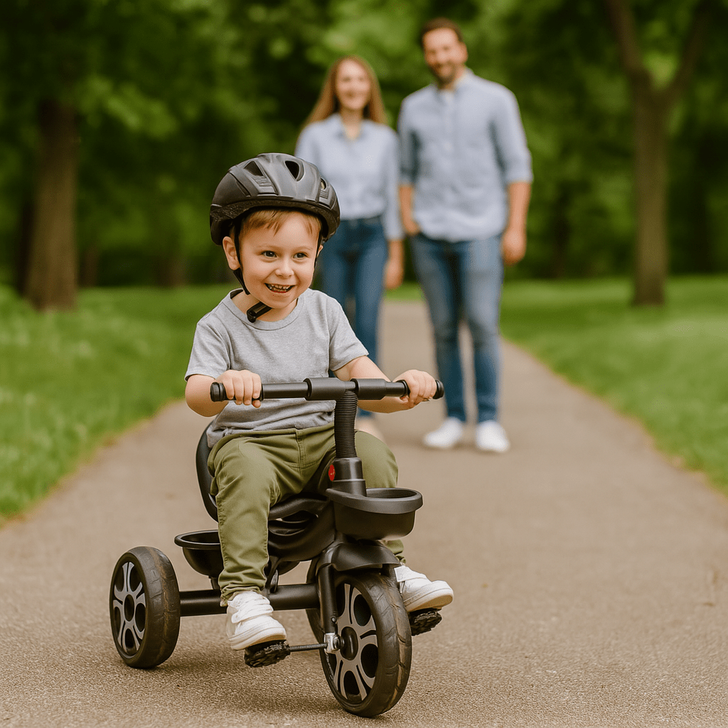 Foryourlittleone Venture Trike - Black (18 months - 6 years)-1