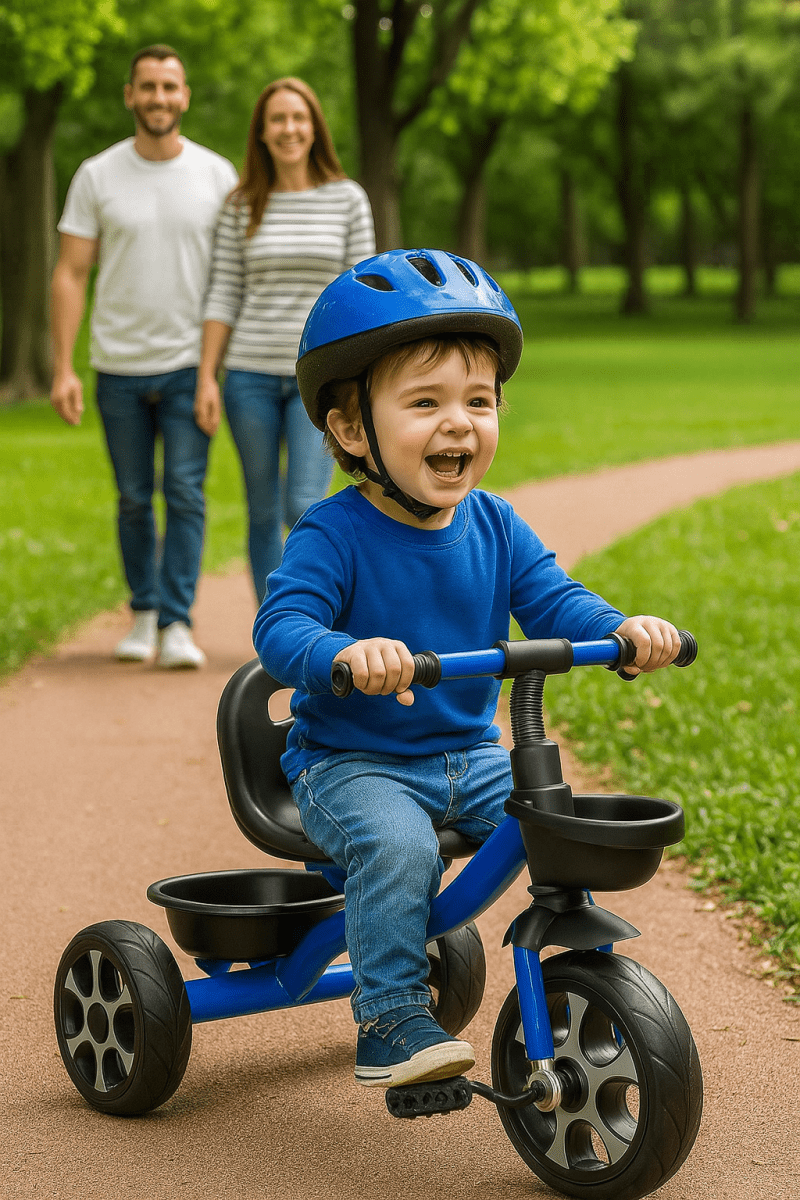 Foryourlittleone Venture Trike - Blue (18 months - 6 years)-1
