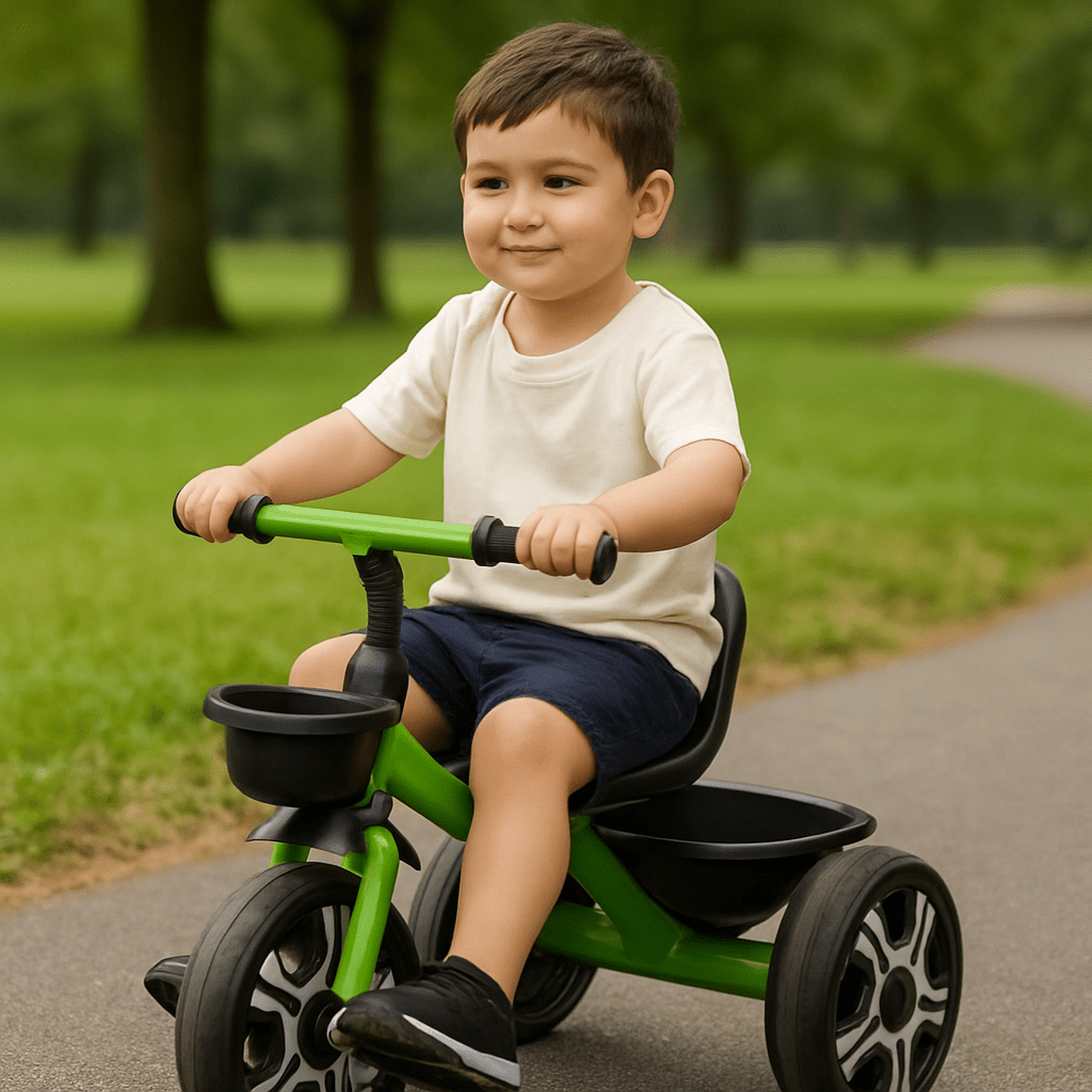 Foryourlittleone Venture Trike - Green (18 months - 6 years)-1