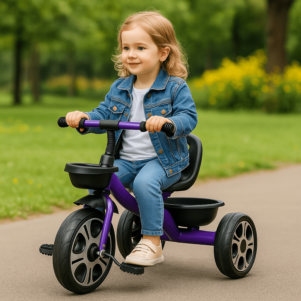 Foryourlittleone Venture Trike - Purple (18 months - 6 years)-4