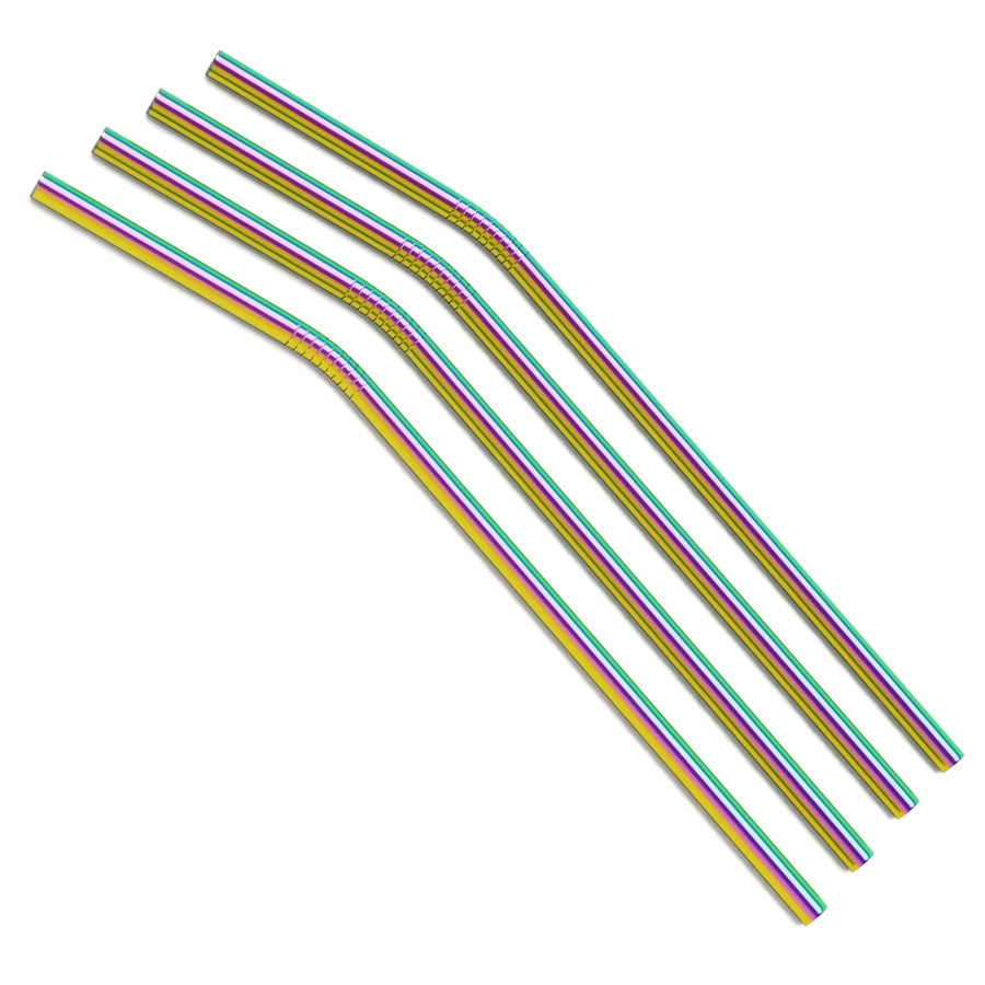 Bulk Curved Metal Straws-6