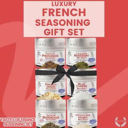 French Seasoning Gift Set - Tastes of France - Artisanal Spice Blends Six Pack-4