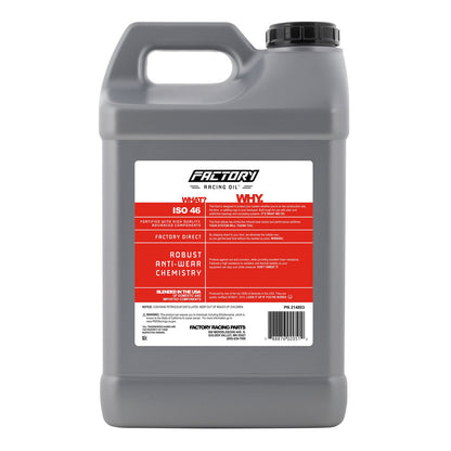 Factory Racing Oil Anti-Wear ISO 46 Hydraulic Fluid - 2.5 Gallons-2