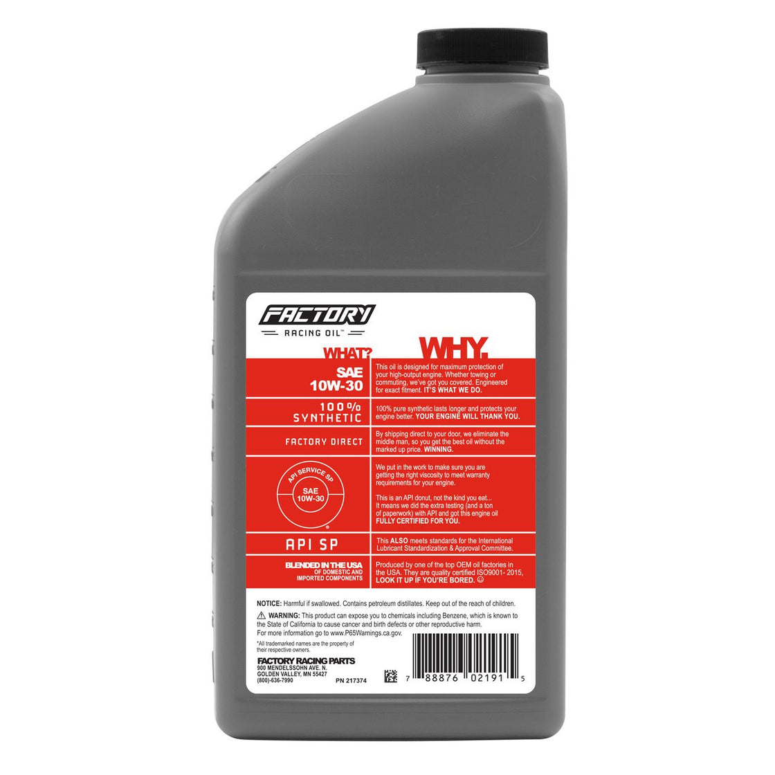 Oil Change Kit For Dodge Viper 8.0L V10 2000-2002 10W-30 Full Synthetic Oil - 10 Quarts-2