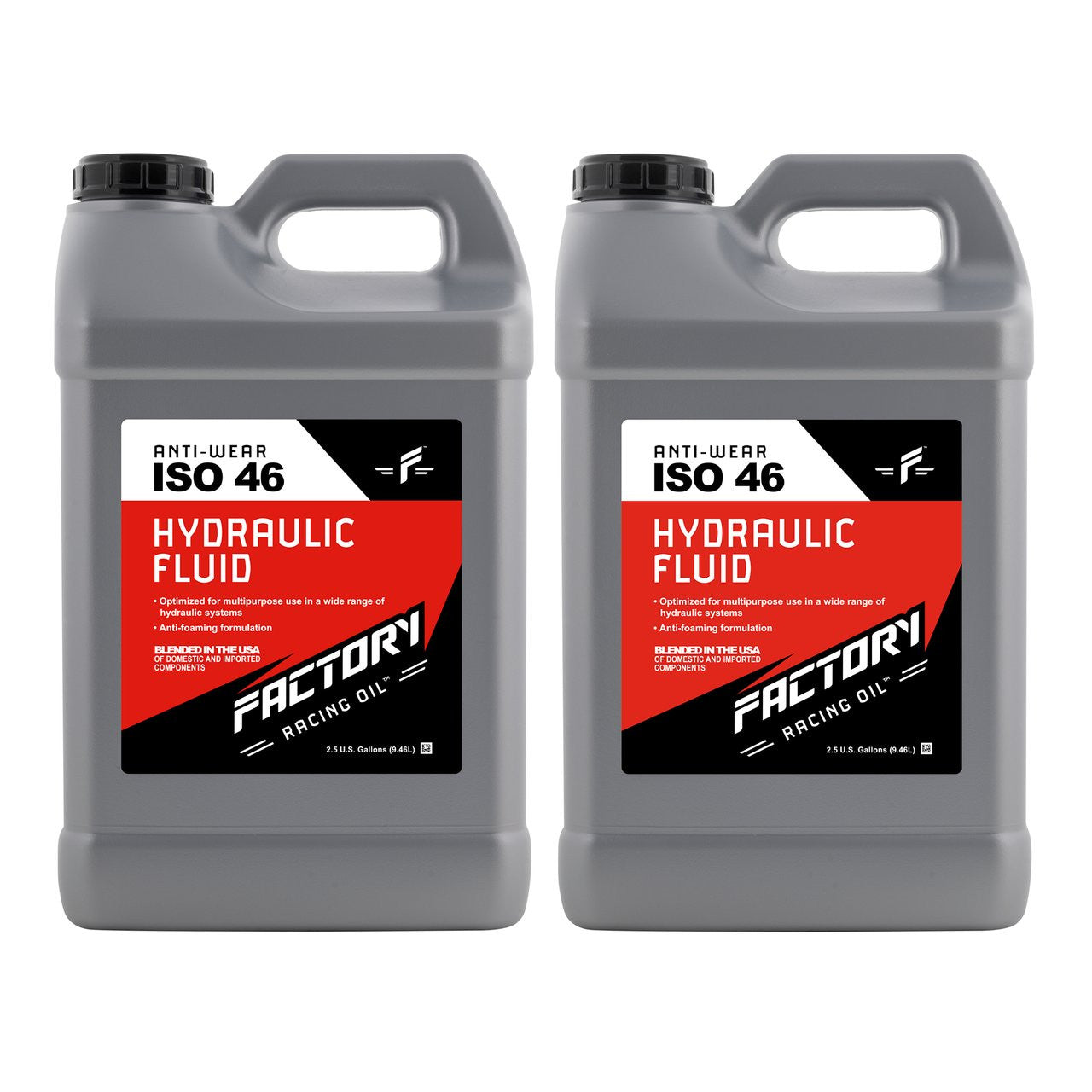 214803 Twin Pack Anti-Wear ISO 46 Hydraulic Fluid - 5 Gallons (2x2.5 Gal bottles)-1