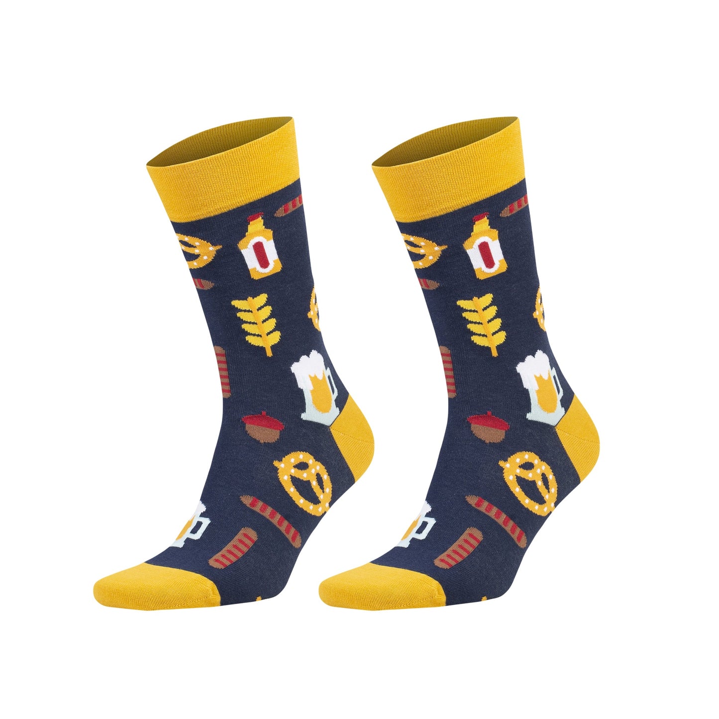 Colorful Casual Cotton Socks for Men and Women 1 Pair-11