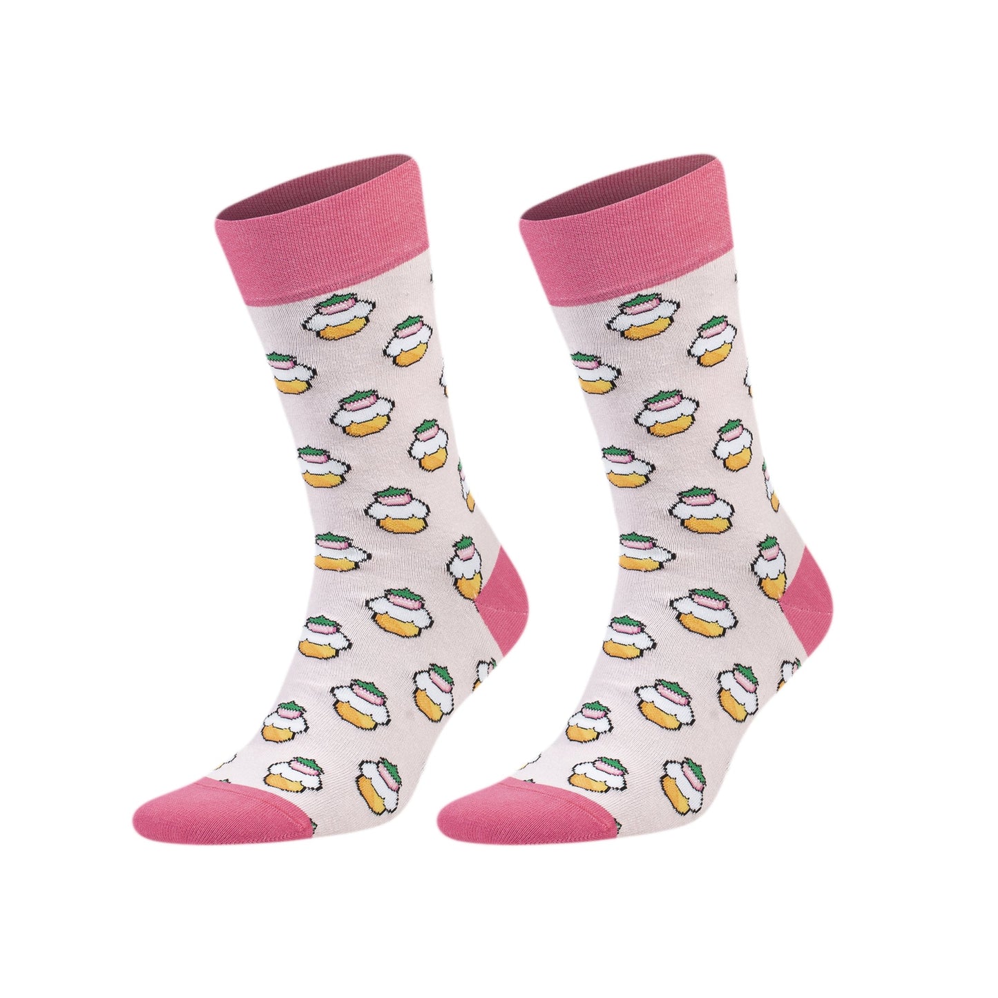 Colorful Casual Cotton Socks for Men and Women 1 Pair-3
