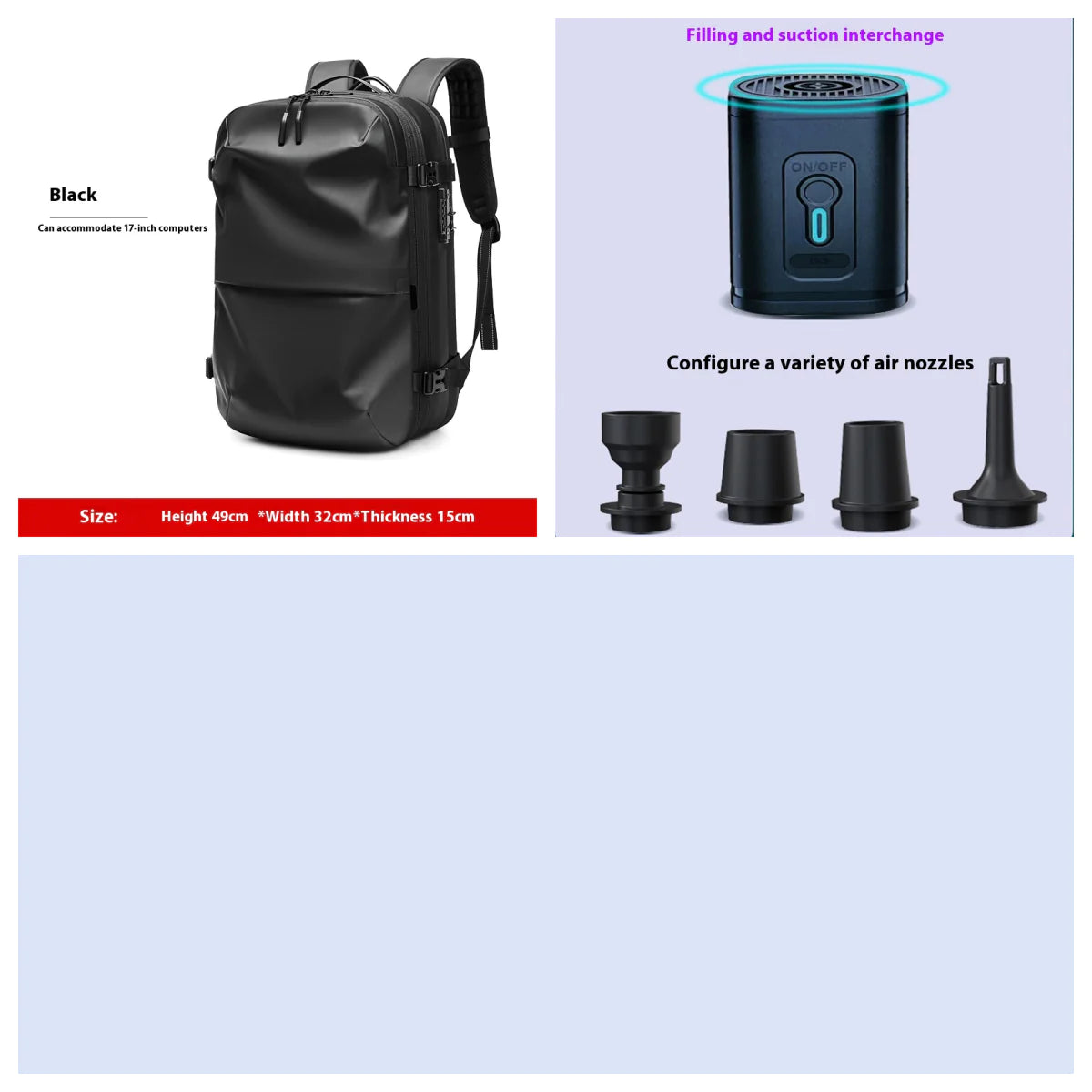 Wireless Vacuum Compression Bag Pump