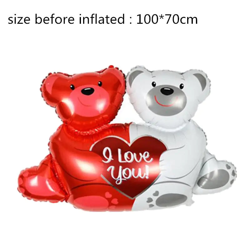 18-Inch Heart-Shaped Aluminum Foil Balloon