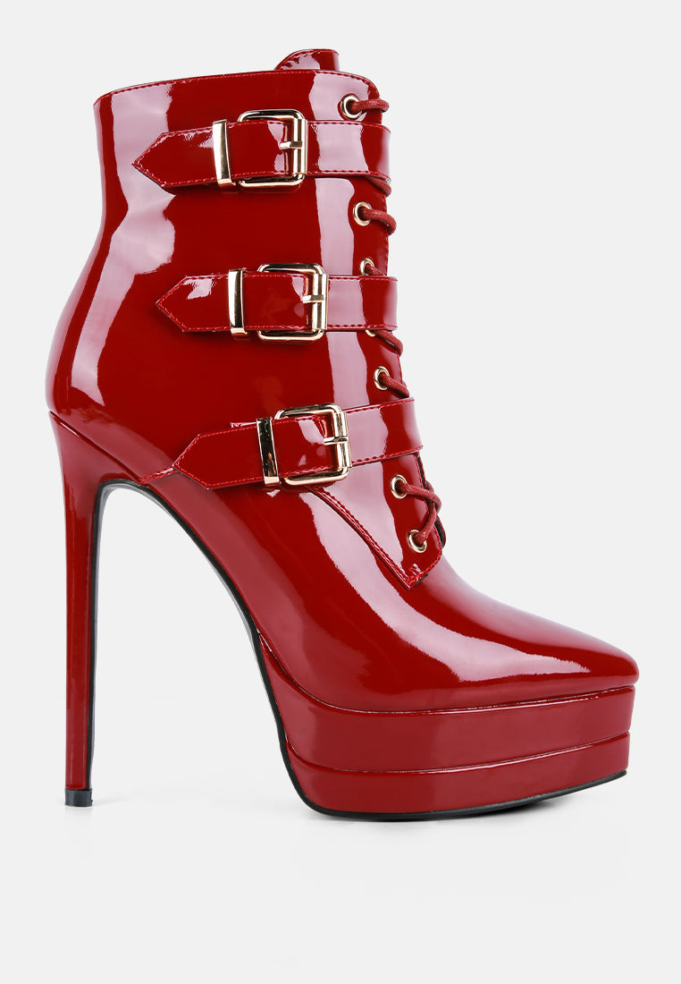Gangup High Heeled Stiletto Boots-5