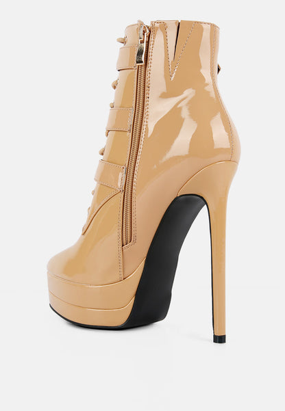 Gangup High Heeled Stiletto Boots-2