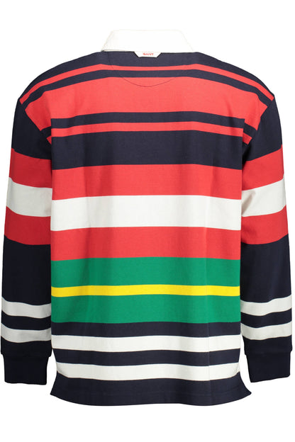 GANT LONG SLEEVE POLO MEN BLUE-1