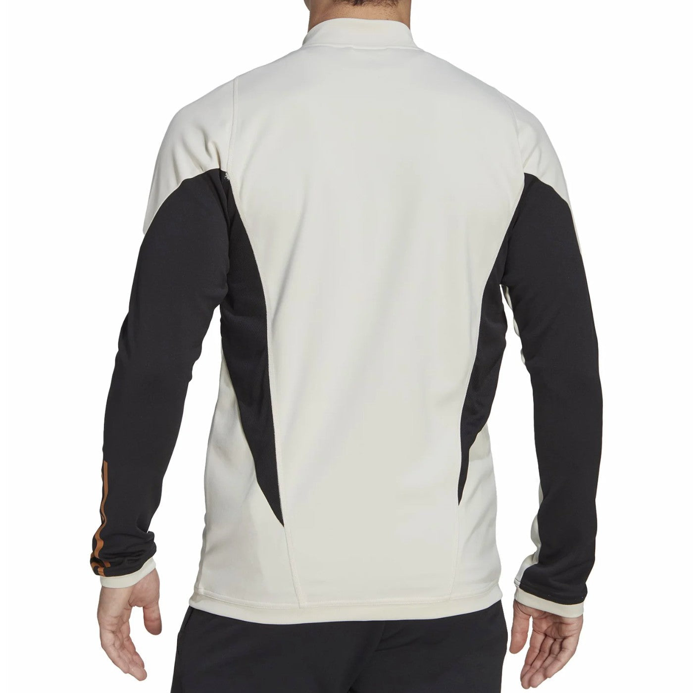 Germany training bench Soccer tracksuit 2022/23 white/black - Adidas-2