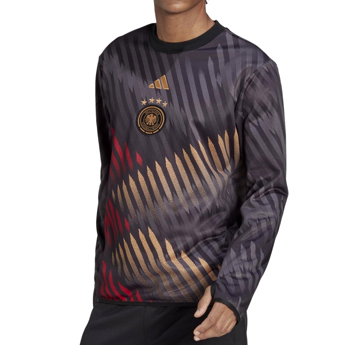 Germany pre-match training sweat tracksuit 2022/23 - Adidas-1