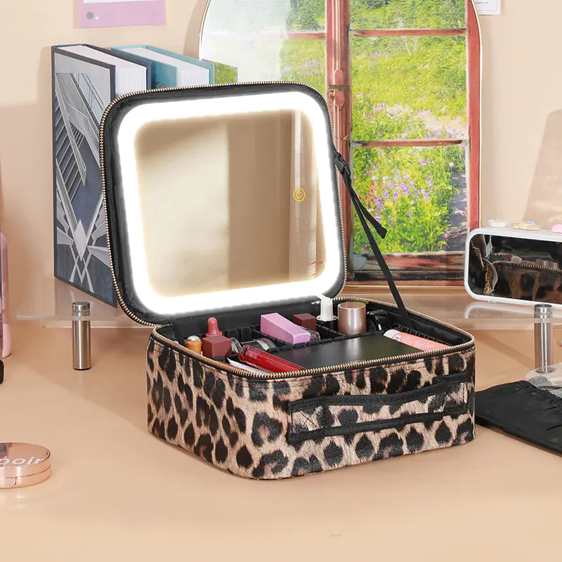 LED Lighted Cosmetic Bag