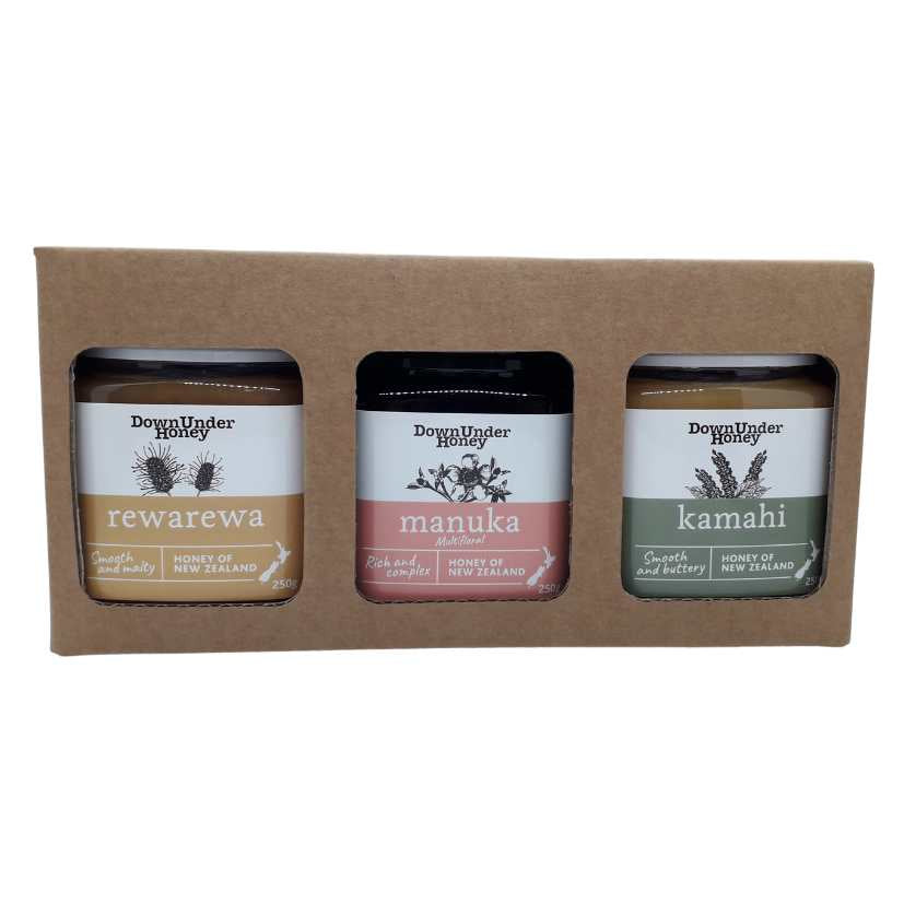 Honey Gift pack, 3 x 250g jars-0