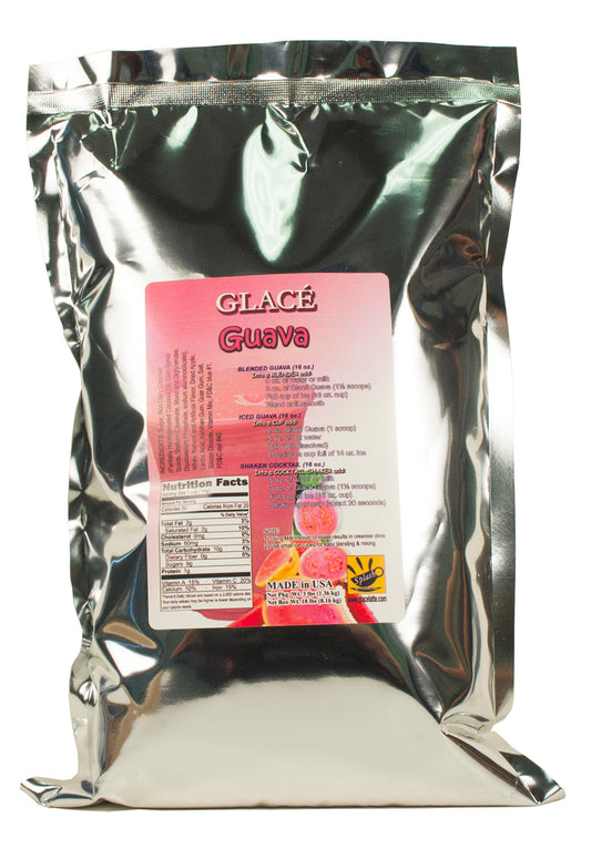 Guava 4 in 1 Mix for Bubble Tea, Smoothies, Lattes and Frappes, 3 lbs. Bag (Case 6 x 3 lbs. Bags) - Made in the USA-0