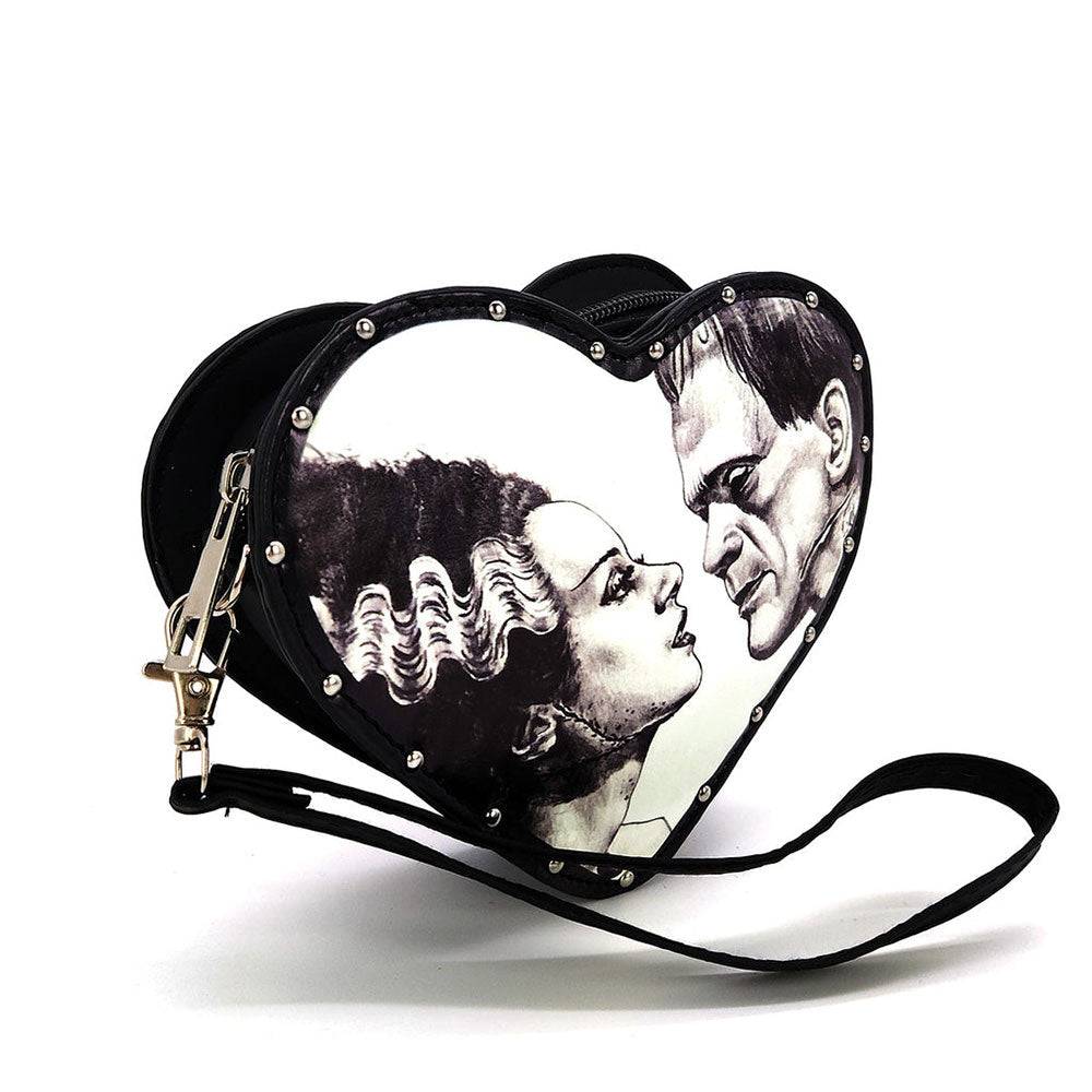 Glow In The Dark Heart Shape Frank W/ Bride Wristlet-0