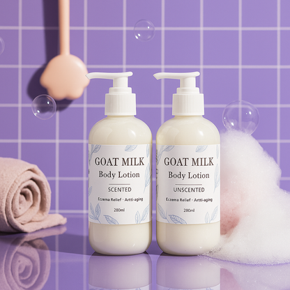 Goat Milk Shea Body Lotion, Eczema Relief and Anti-aging-1