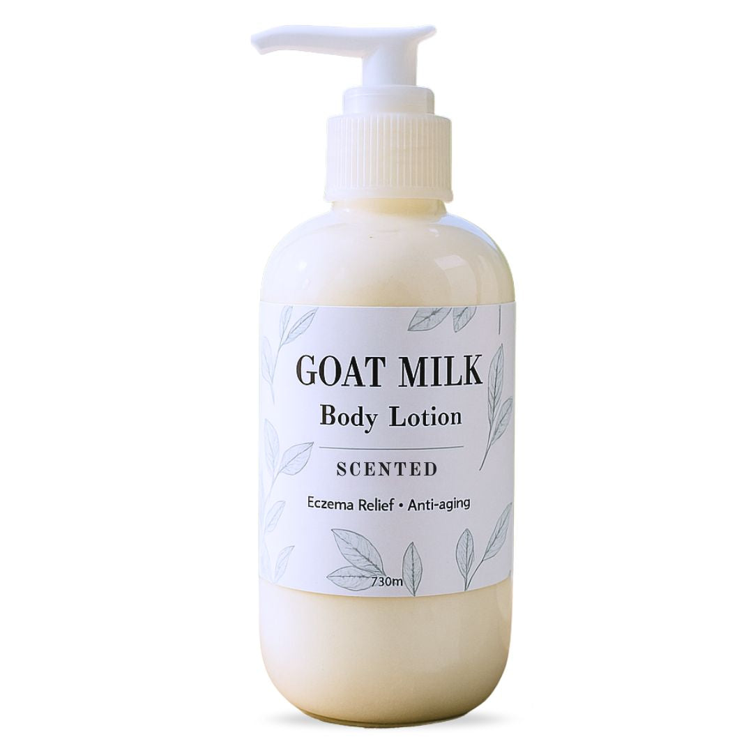Goat Milk Shea Body Lotion, Eczema Relief and Anti-aging-0