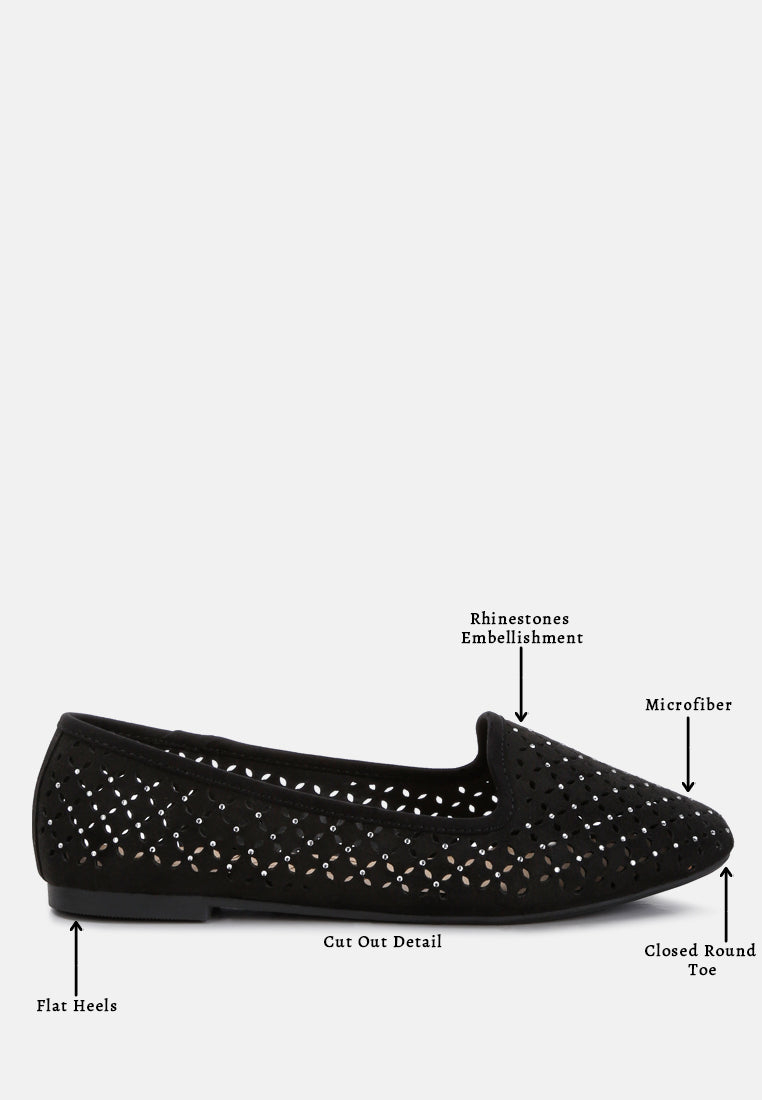 Gordon Perforated Ballerinas-3