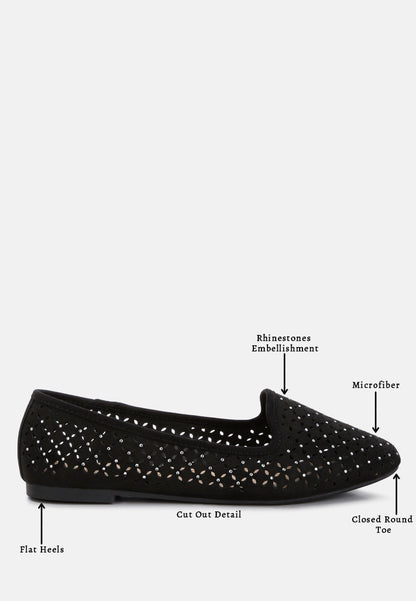 Gordon Perforated Ballerinas-3