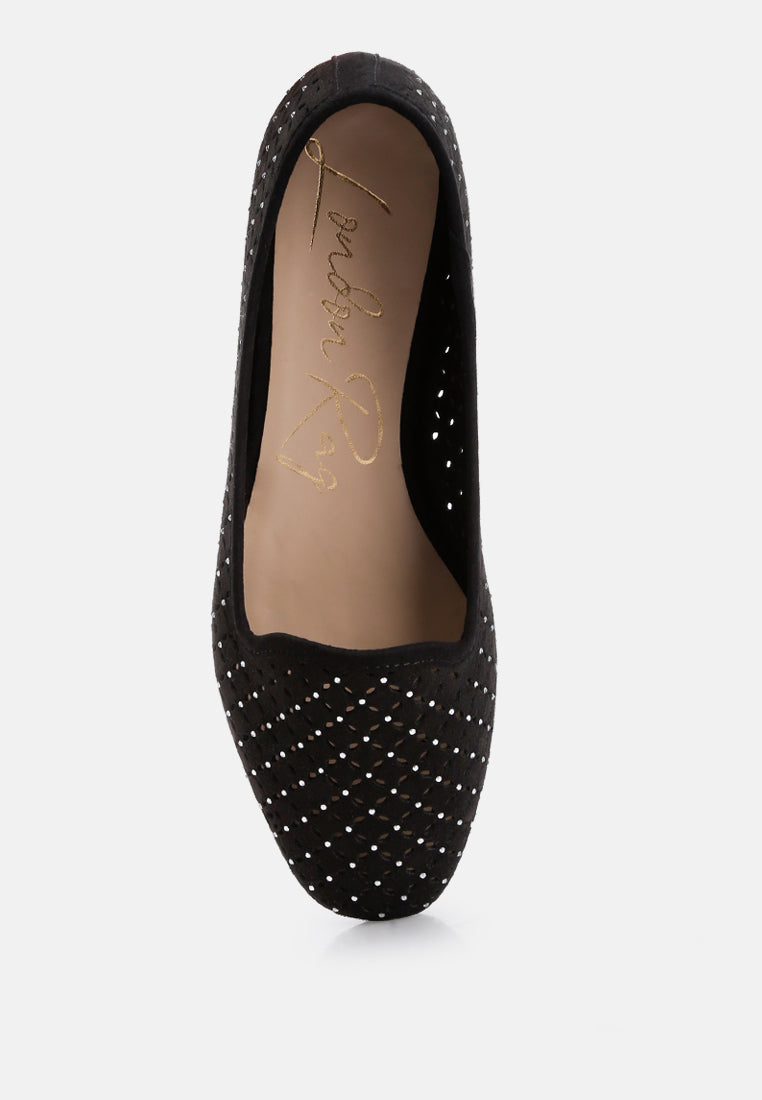 Gordon Perforated Ballerinas-1