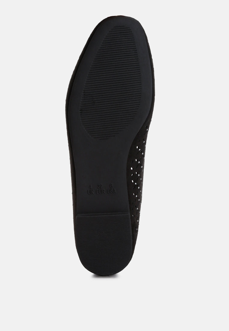 Gordon Perforated Ballerinas-2