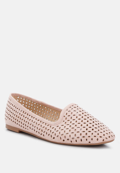 Gordon Perforated Ballerinas-4