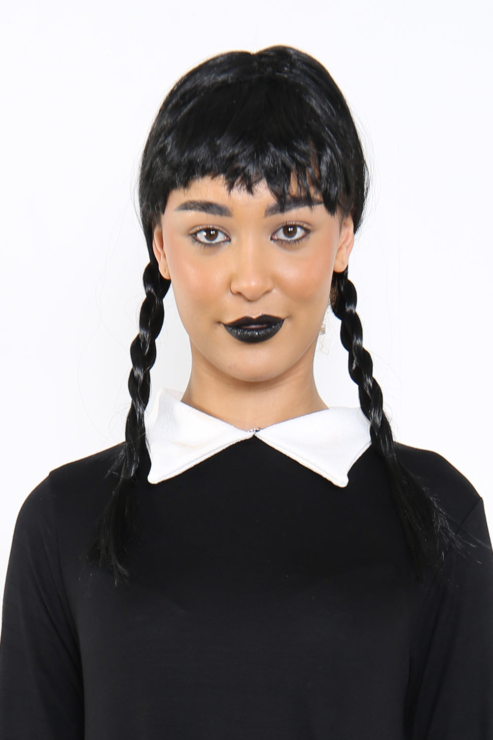 Gothic School Girl Wig (140 gm)-0