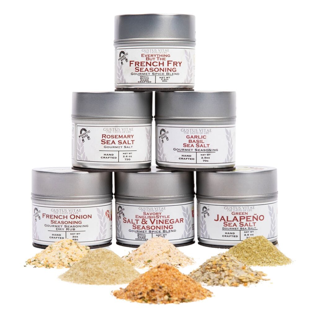 Gourmet French Fry Seasoning Set - Six Pack-0