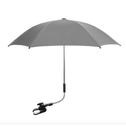 Grey Camouflage Footmuff, Parasol and Universal Rain cover Pushchair Bundle-1