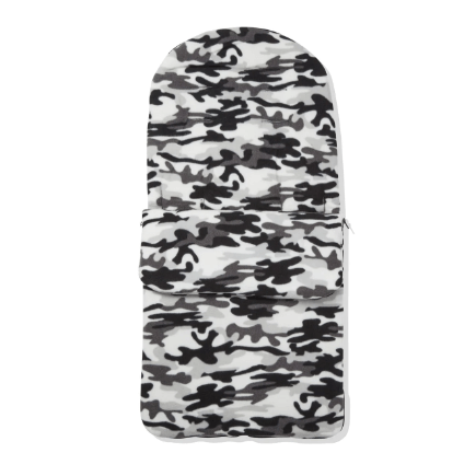 Grey Camouflage Footmuff, Parasol and Universal Rain cover Pushchair Bundle-3