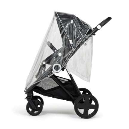 Grey Camouflage Footmuff, Parasol and Universal Rain cover Pushchair Bundle-2