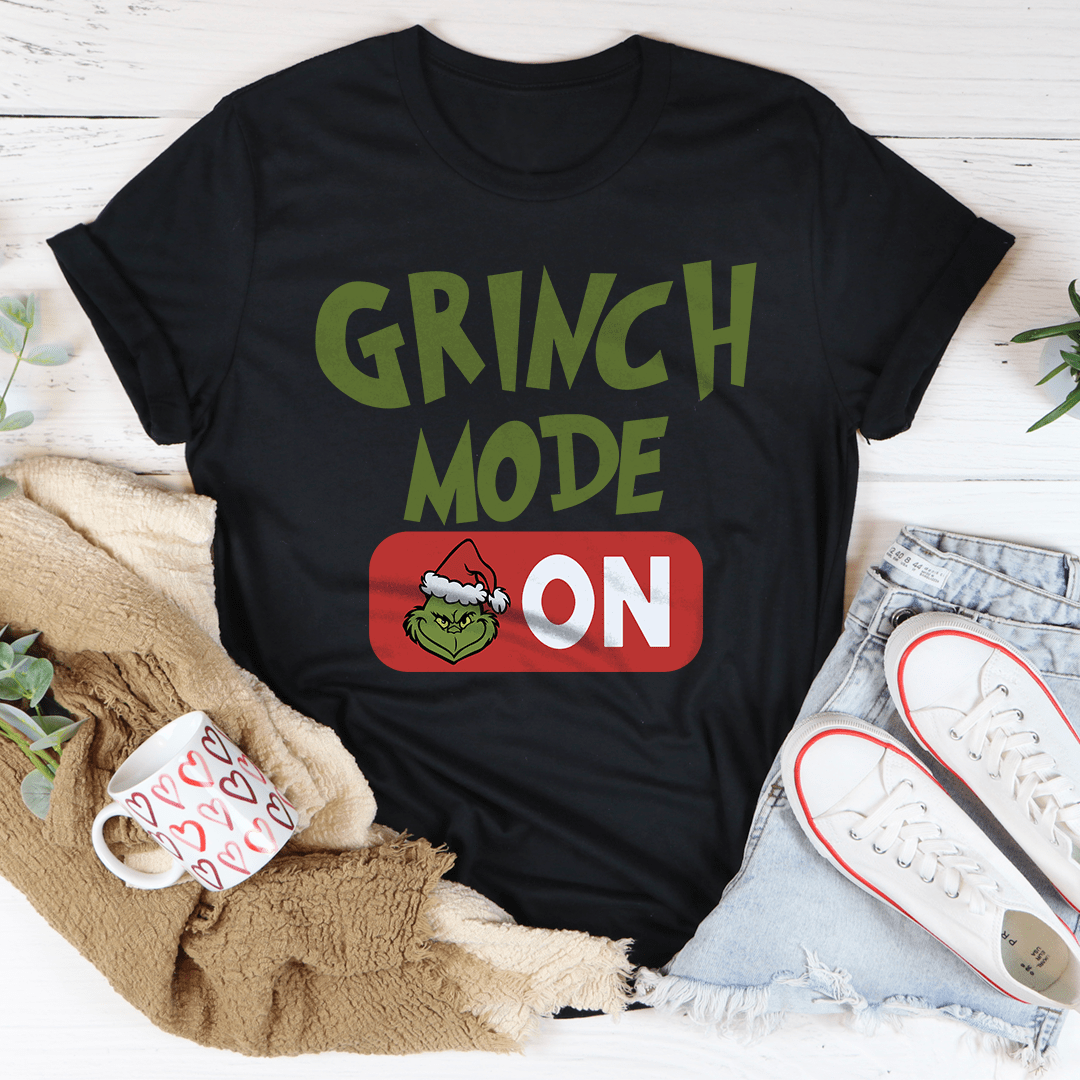Grinch Mode On Tee-1
