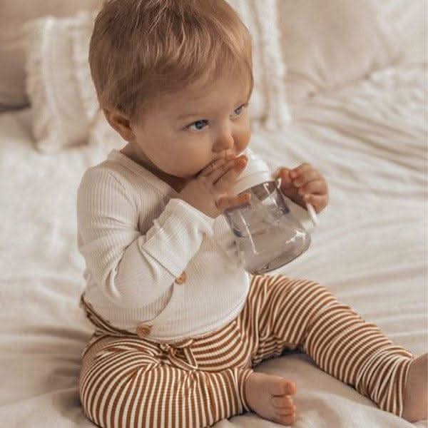 Grosmimi PPSU Straw Cup 200ml Charcoal-0