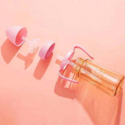 Grosmimi PPSU Straw Cup 200ml Charcoal-3