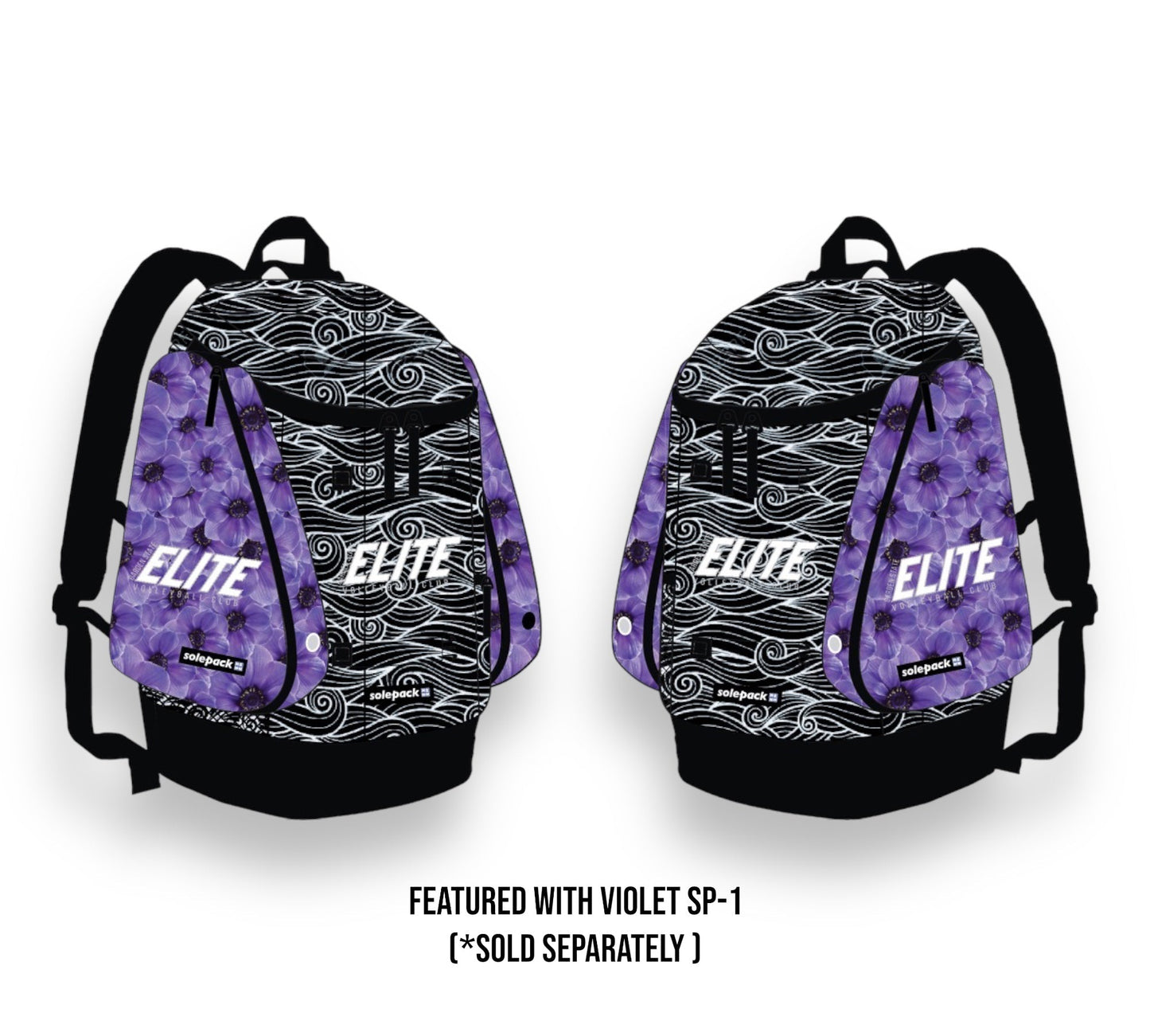 GSEVC x Solepack Omega Backpack  "Black Wave"-1