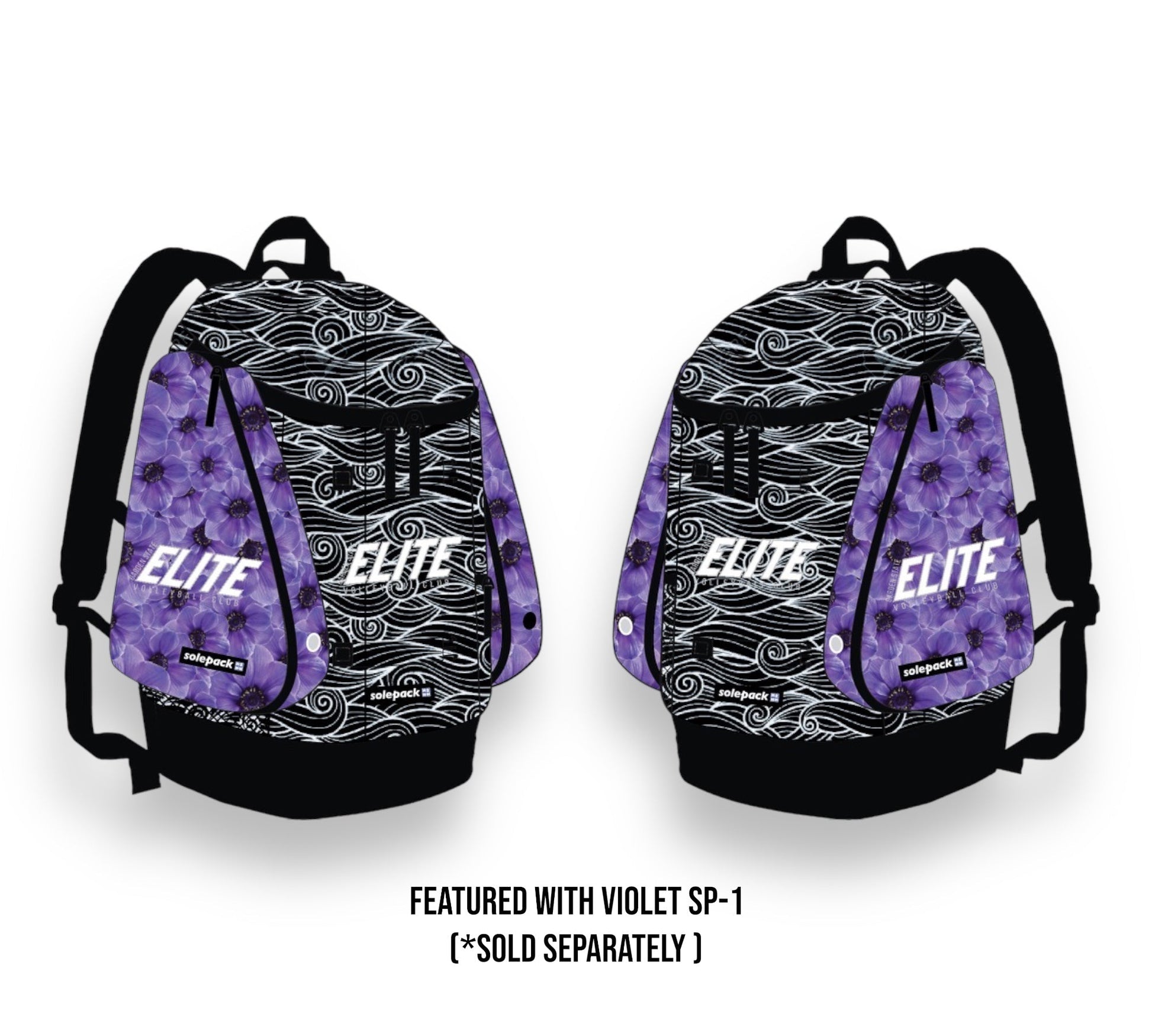 GSEVC x Solepack Omega Backpack  "Black Wave"-1