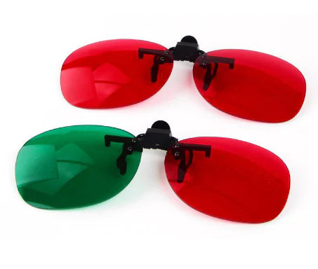 Color Blind Glasses with Clip-On Frames for Nearsightedness