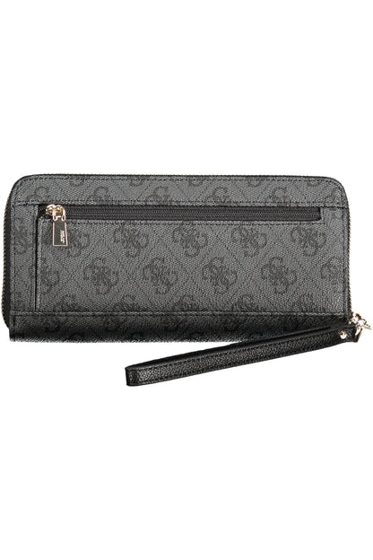 GUESS JEANS WOMEN'S WALLET BLACK-1
